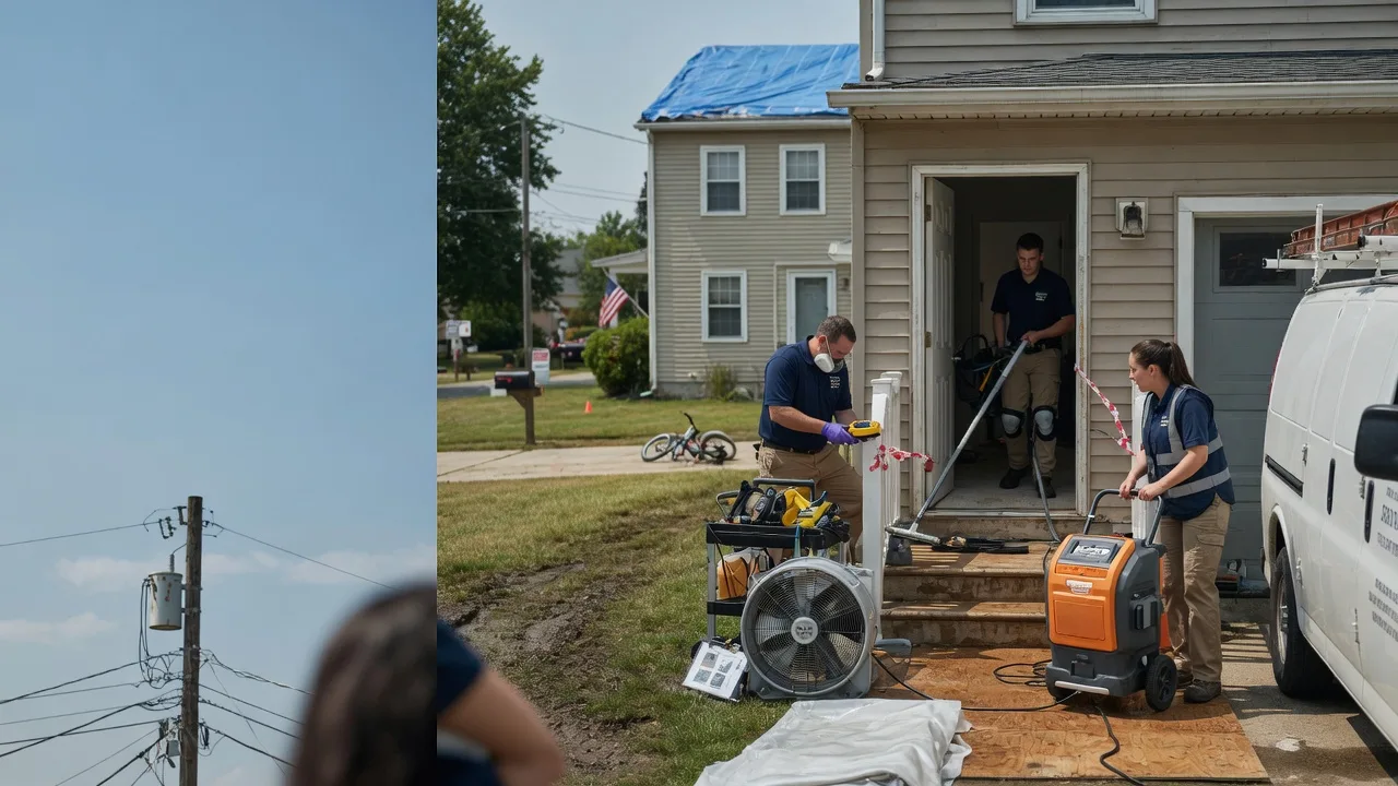 Water Damage Repair in Manteno, IL near me